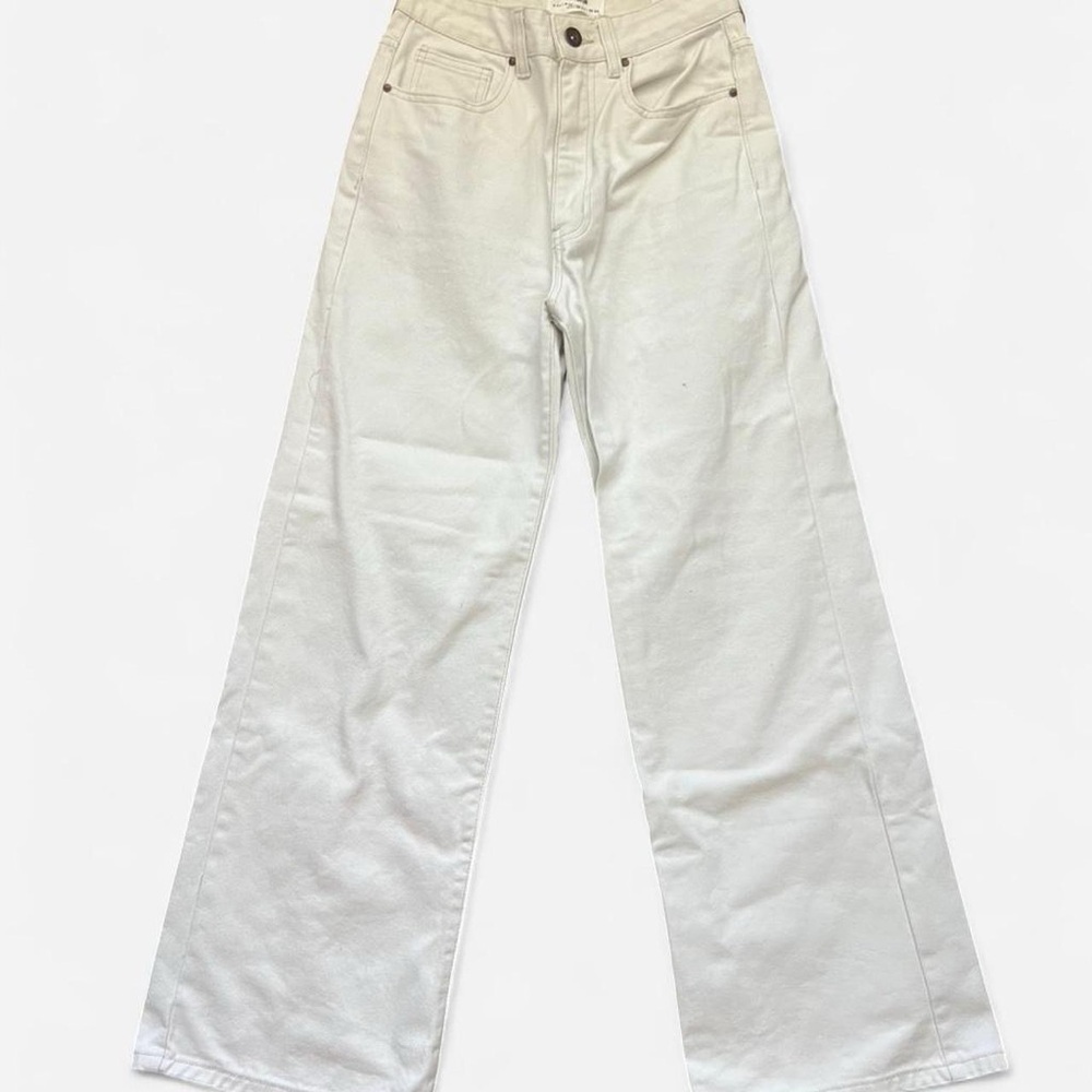 Cotton On Women's Cream Flare Jeans